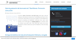 Desktop Screenshot of institutomediterraneo.es