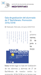 Mobile Screenshot of institutomediterraneo.es